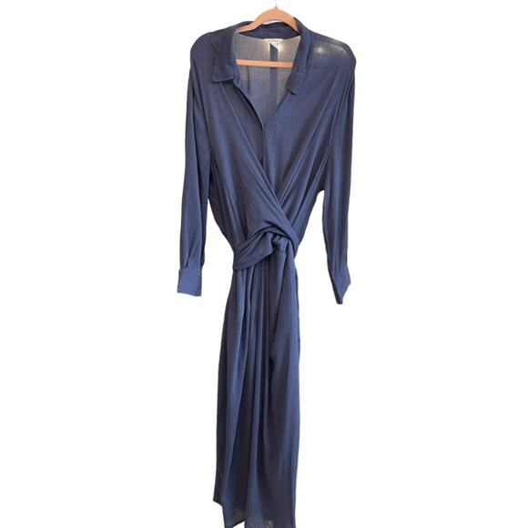NWT ~ CASLON NORDSTROM Wrap Front Cotton/ Viscose Jumpsuit 2X - Picture 3 of 9